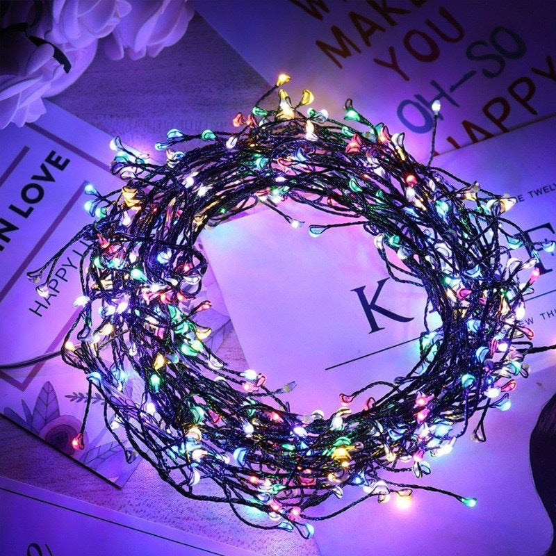 🎄 Wrap It. Shape It. Light Up Christmas — Copper Wire Firecracker String Lights ✨
