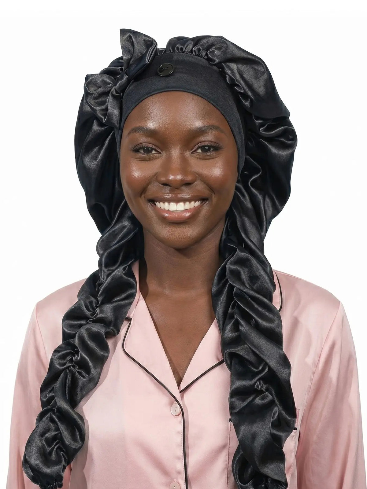 Heatless Curl Satin Bonnet for Sleeping