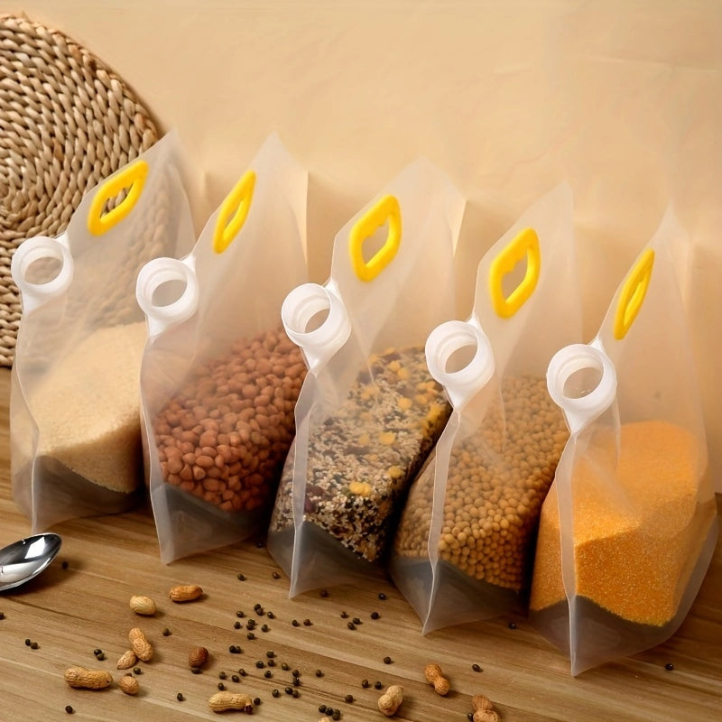 Reusable Stand-Up Food Storage Bags(3pcs)