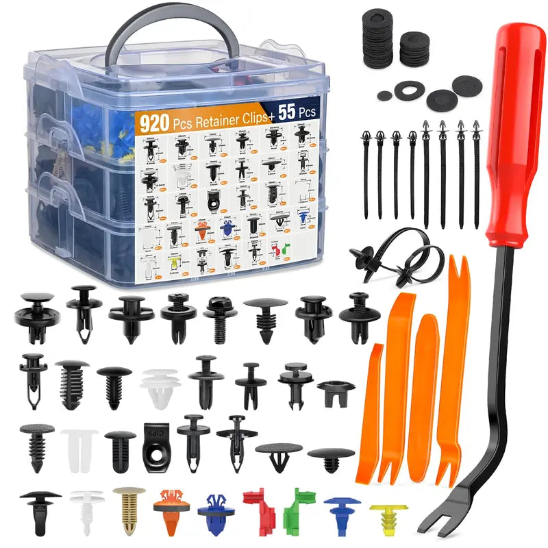 🔧📦 Car Push Retainer Clips & Auto Fasteners Assortment