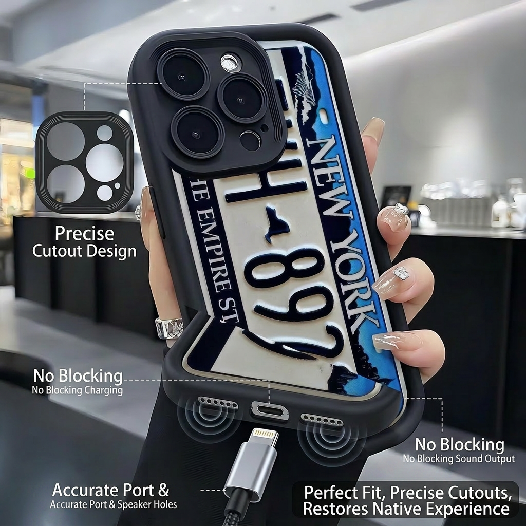 🌬️Applicable to the new Apple 16 full set black groove phone case for 17/17 Pro/17 Promax