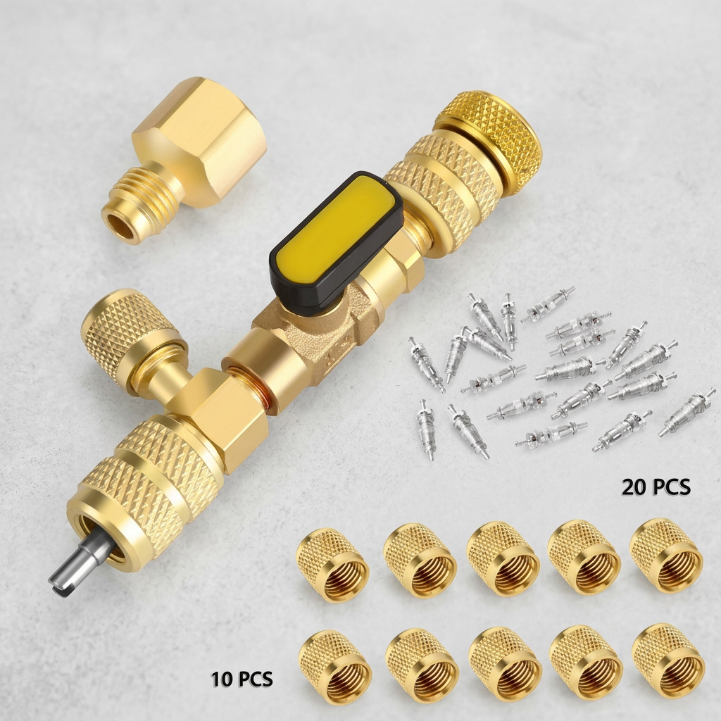 ⚙️ AC Valve Core Remover & Installer — No Gas Loss, DIY Car AC Repair