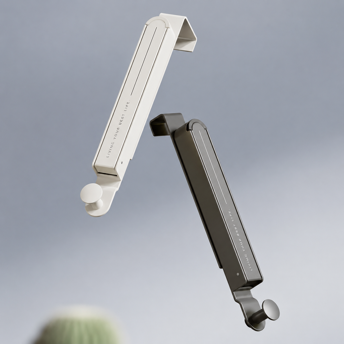 🛠️Retractable and foldable wall hooks - portable clothes rack