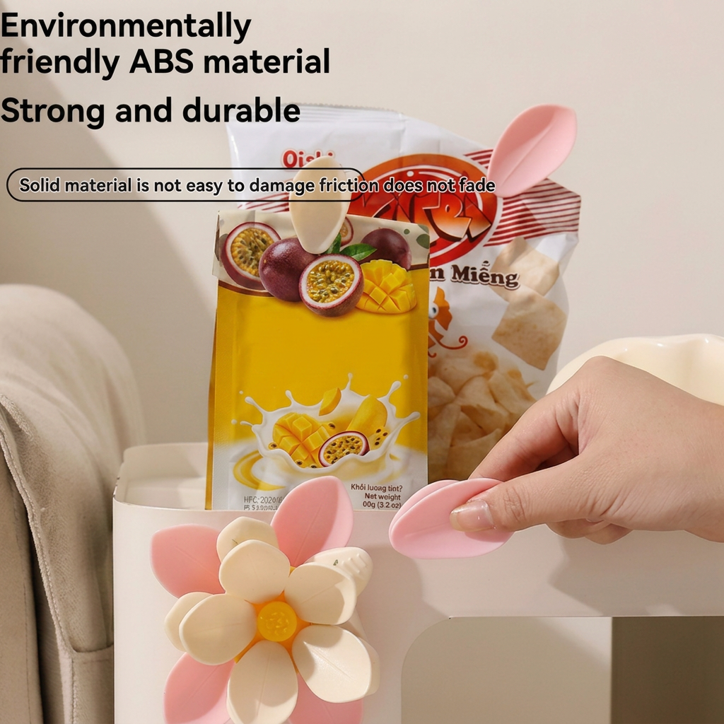 🌸Lotus Flower Refrigerator Magnet Snack Clip