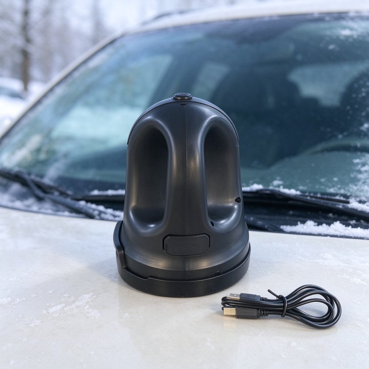 USB Rechargeable Electric Car Ice Scraper