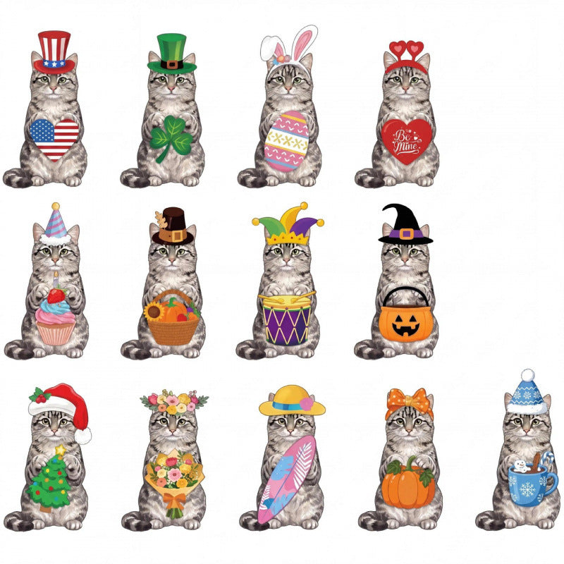 🎨Cute Animal Wooden Signs, Desktop Decor & Gifts