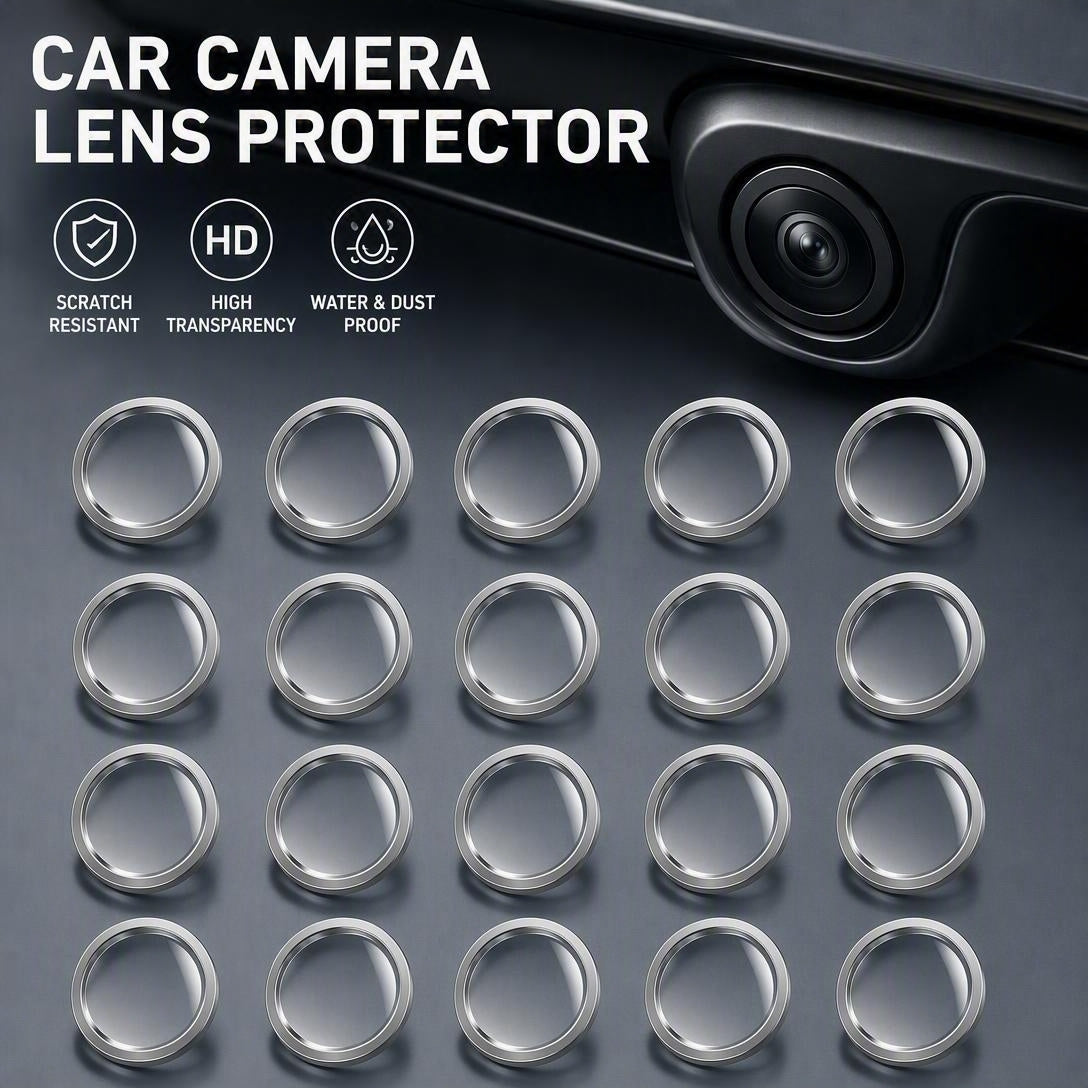 Anti-Scratch Waterproof Car Reversing Cameras Protection for Vehicle Cameras(4 PCS)