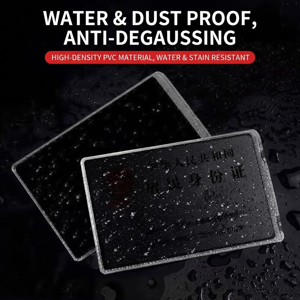 🛡️💳10 Pcs Anti-theft and anti-demagnetization card holder – protects credit cards, bank cards, and ID cards