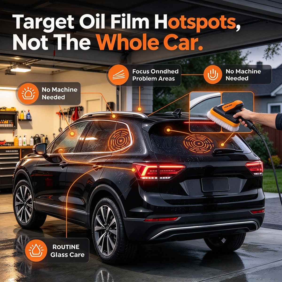 🧽Car Windshield Oil Film Remover