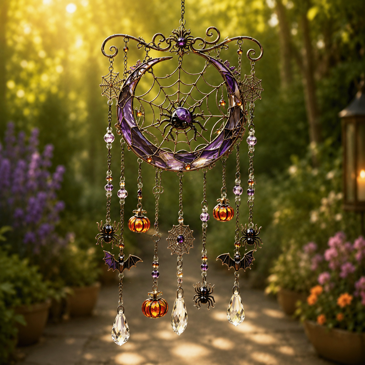 🌙Halloween Sunshine Capture Wind Chimes