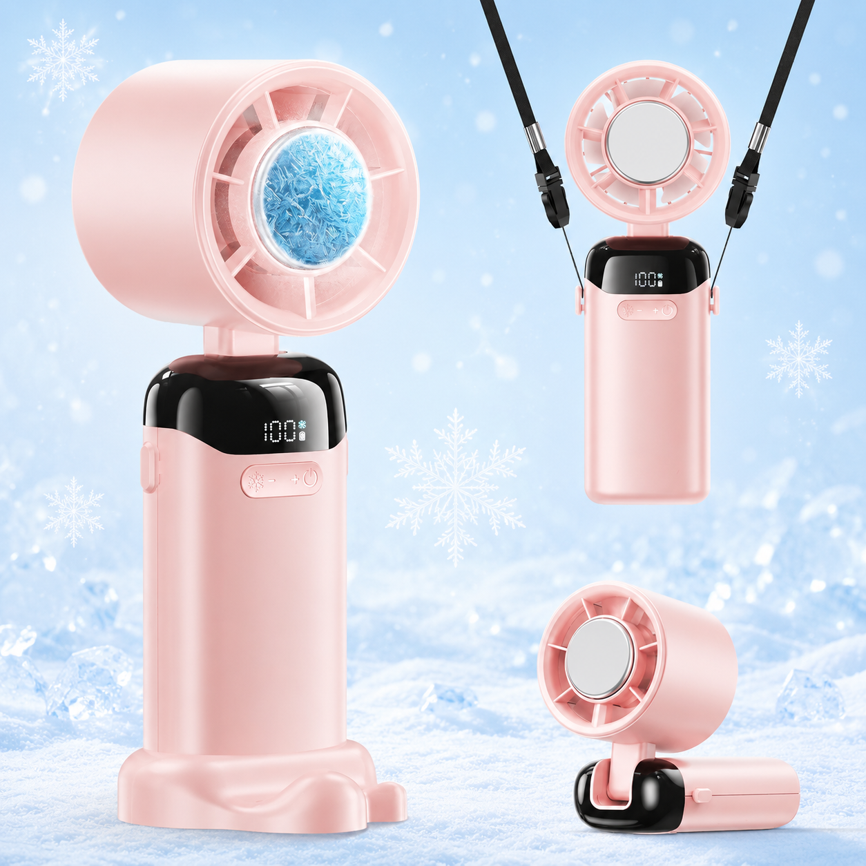 4-in-1 Portable Handheld Turbo Fan
