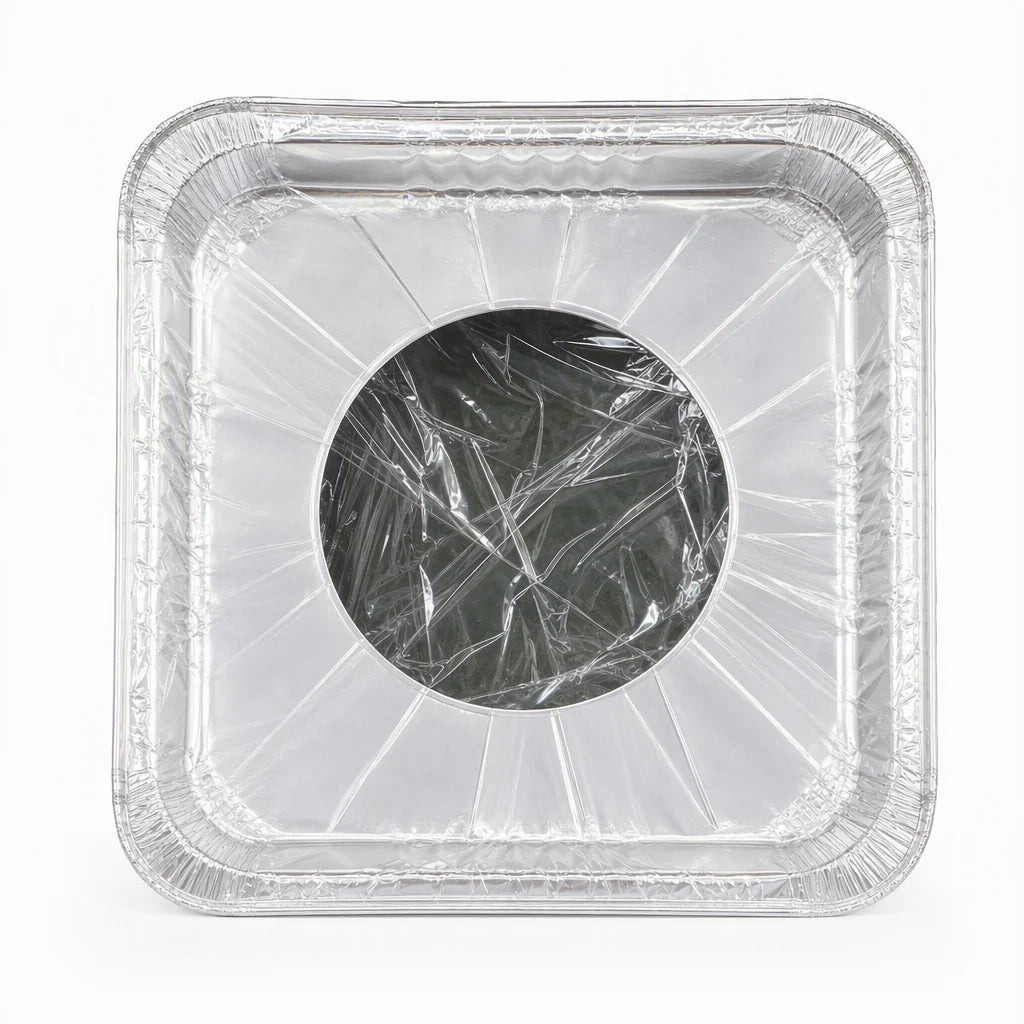 🍳🥗 10-Pack Thickened Aluminum Foil Gas Stove Anti-Stain Pads – Keep Your Stovetop Clean