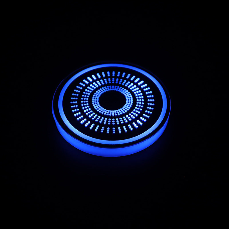 🔋7 Colors Luminous Car Atmosphere Cup Holder Pads