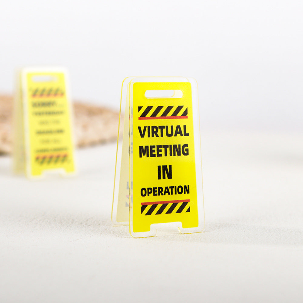 ✨🖥️Fun Acrylic Desktop Warning Signs (Buy 1 get 1 free)