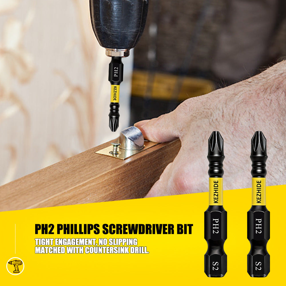 🔩15-Piece Drill Bit Set – 1/4-Inch Hex Shank Countersink and Chamfering Tool