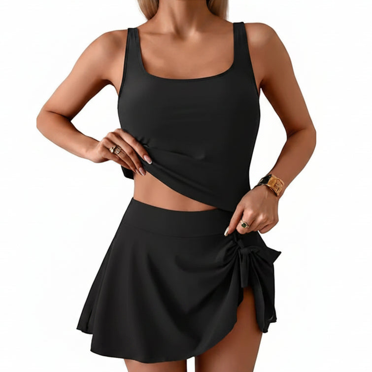 🔥Hot Sale 49% off🌟👙 Women High Waisted Tankini Swimsuit for Tummy Control