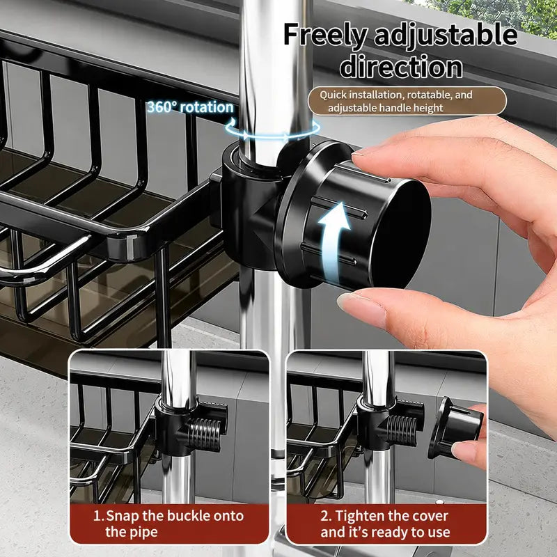 π§½ Over-Faucet Sink Organizer β Save Counter Space & Keep Your Sink Clutter-Free π‘π