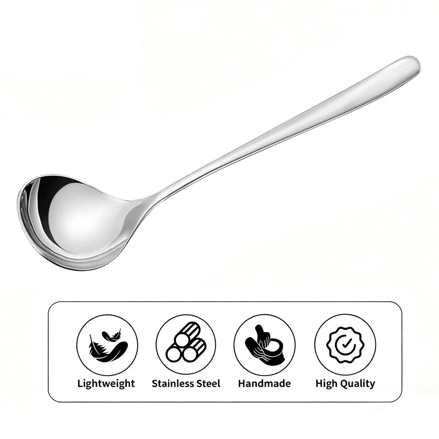 π²β¨ Stainless Steel Soup Spoon Set
