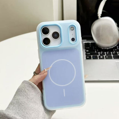📱Candy-colored magnetic two-in-one phone case for iPhone 17 Pro Max Jelly Shell