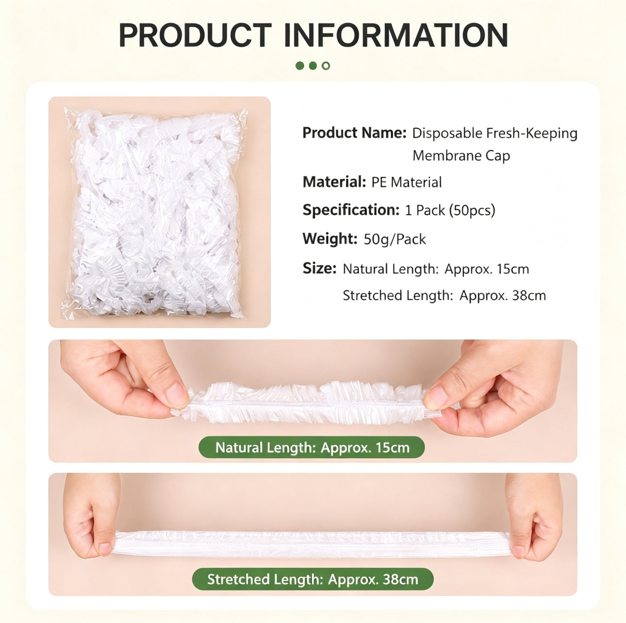 Refrigerator Food Cover To Prevent Odor Mixing, Dust Cover, And Leftover Food Cover