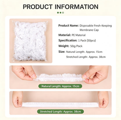 Refrigerator Food Cover To Prevent Odor Mixing, Dust Cover, And Leftover Food Cover