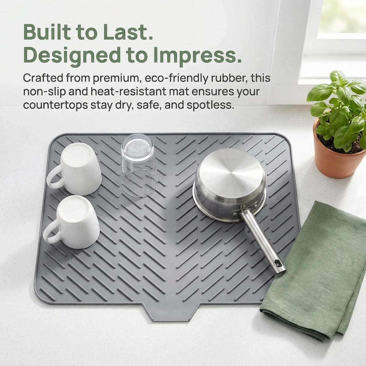 Silicone Dish Drying Mat