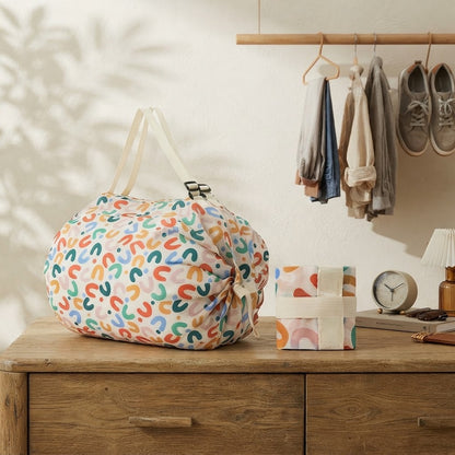 Large-Capacity Foldable Travel Tote