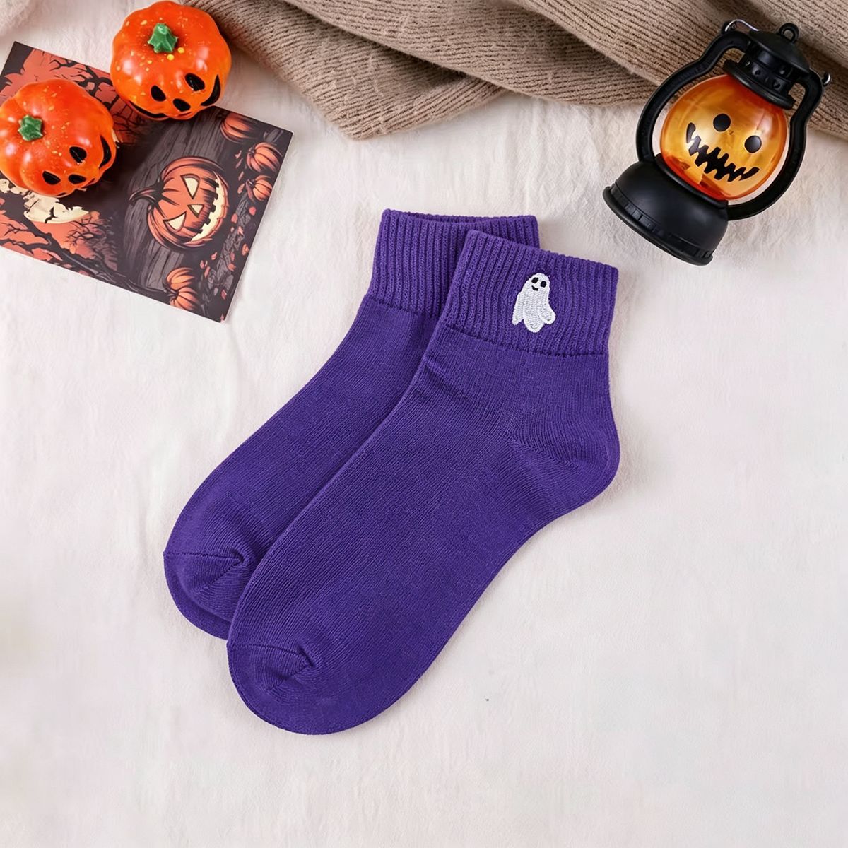 🎃Halloween Embroidered Mid-Calf Socks