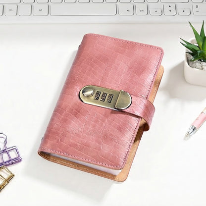 A6 Password-Lock Savings Binder