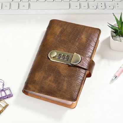 A6 Password-Lock Savings Binder
