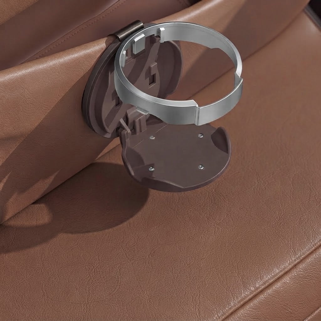Universal Foldable Car Cup Holder with Hook
