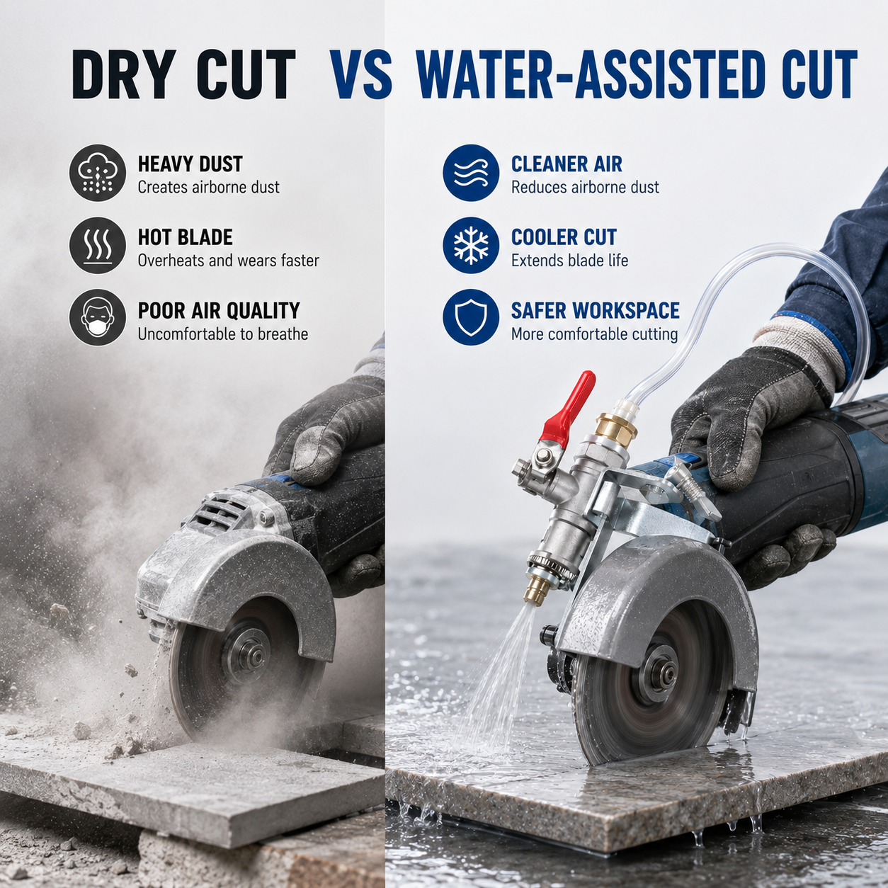 🛠️Angle Grinder Dust Remover Water Sprayer