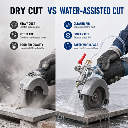 🛠️Angle Grinder Dust Remover Water Sprayer