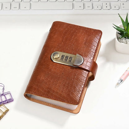 A6 Password-Lock Savings Binder