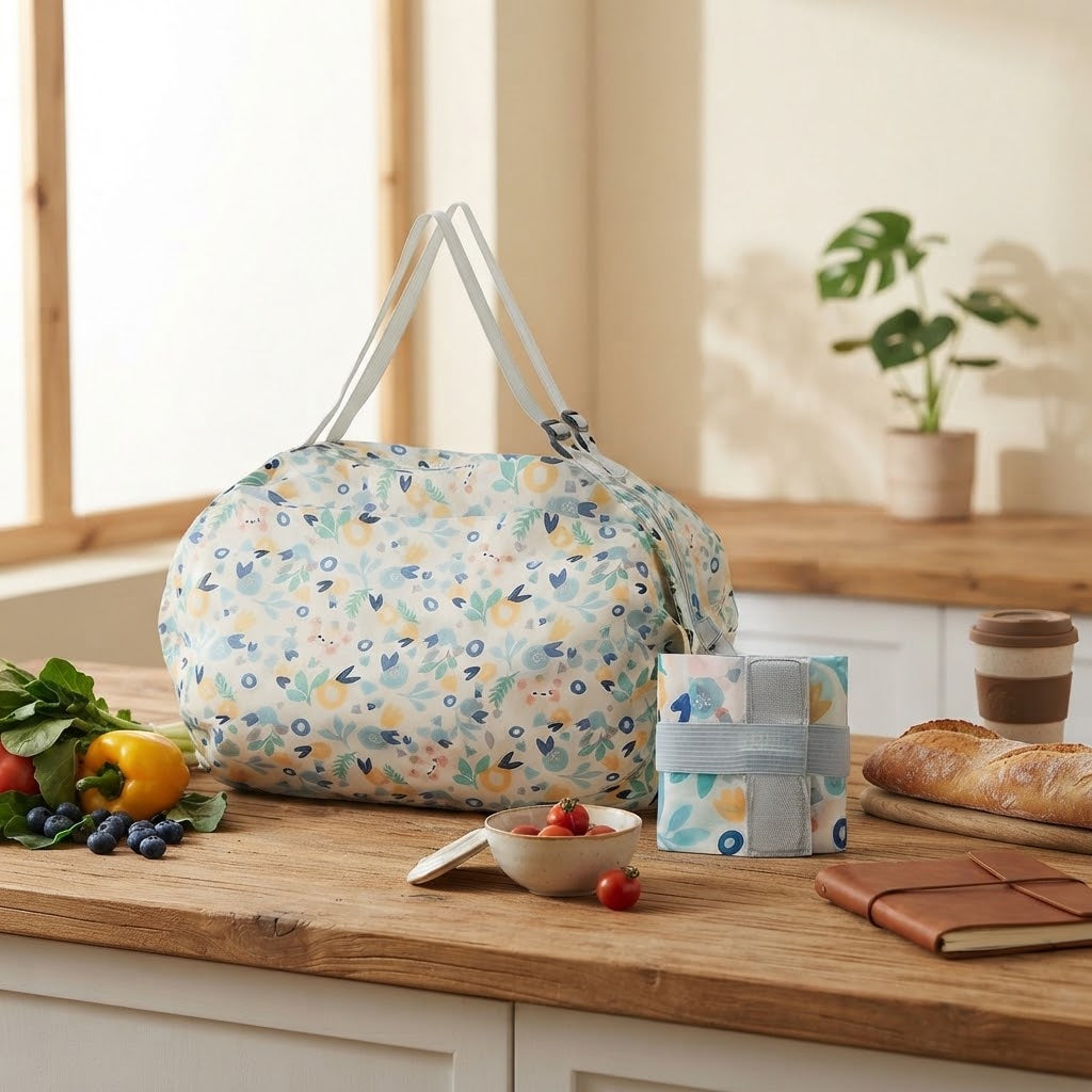 Large-Capacity Foldable Travel Tote