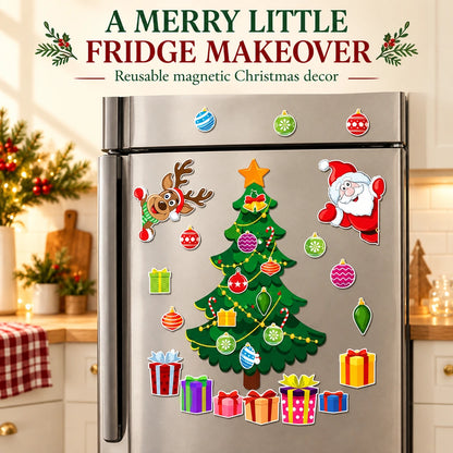 🎄Reusable Christmas Tree Fridge Magnet Set