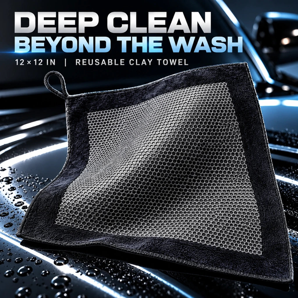 🧽Reusable Synthetic Clay Towel for Car Paint Decontamination