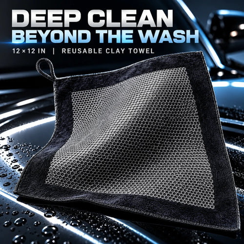 🧽Reusable Synthetic Clay Towel for Car Paint Decontamination