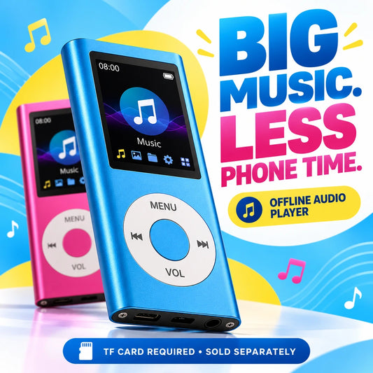 ⏯️Kids’ Pocket Offline Music Player
