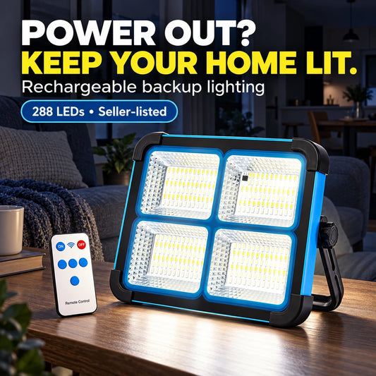 🎛️Rechargeable Magnetic LED Work Light with Remote
