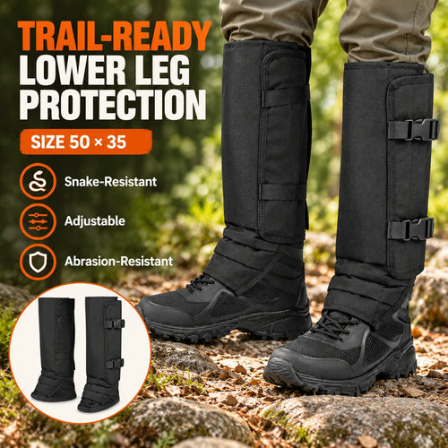 🥾Adjustable Snake-Resistant Leg Gaiters for Hiking & Hunting