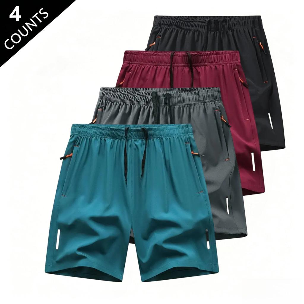 4 Pack (Black+Wine red+Gray+Lake blue)