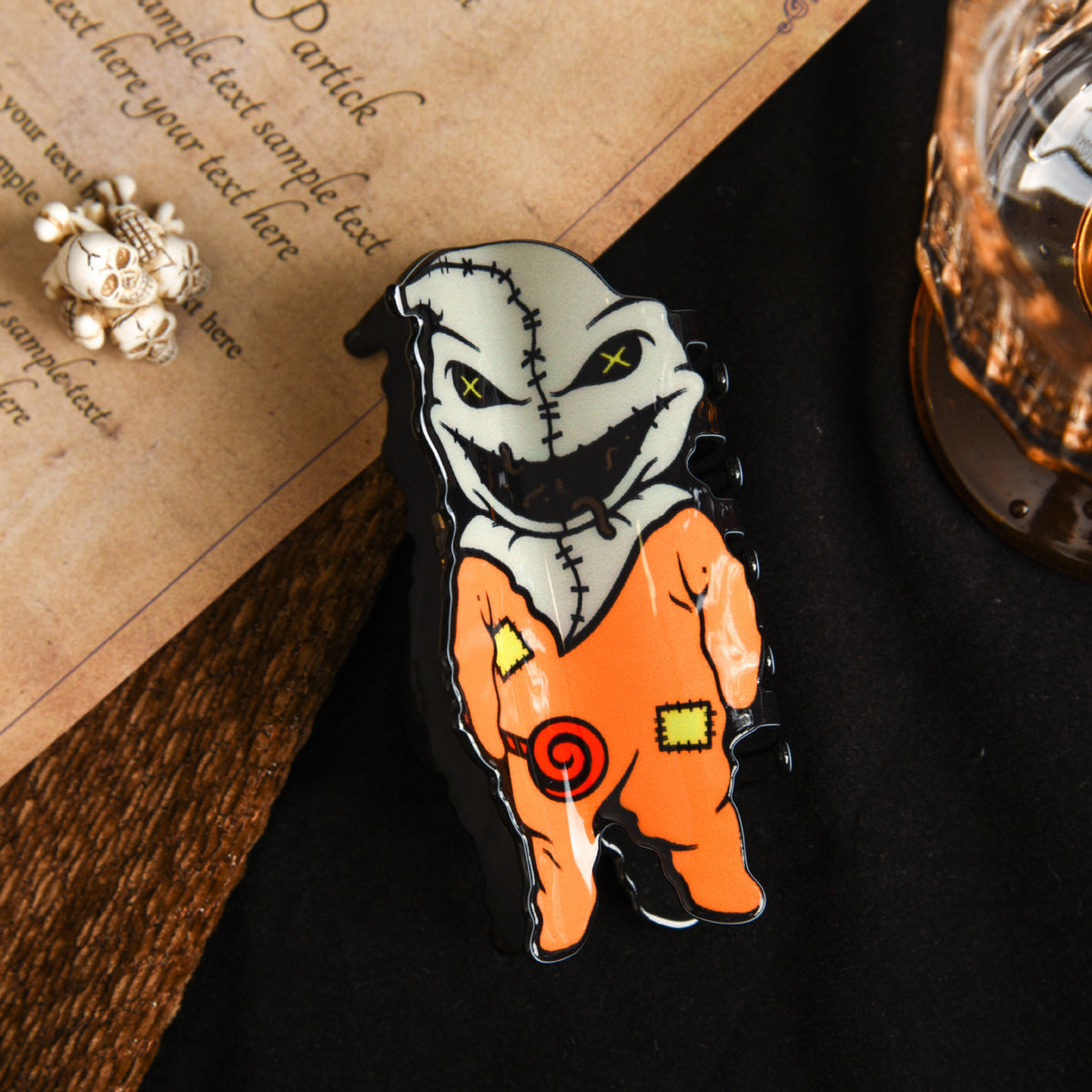 Halloween Horror Character Hair Claw Clip
