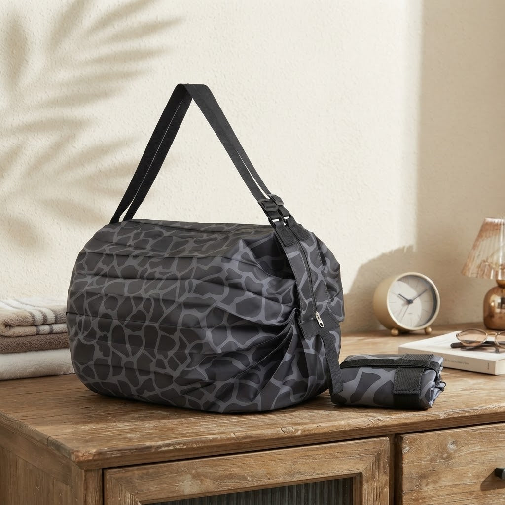 Large-Capacity Foldable Travel Tote