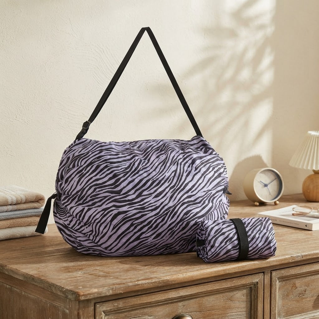 Large-Capacity Foldable Travel Tote