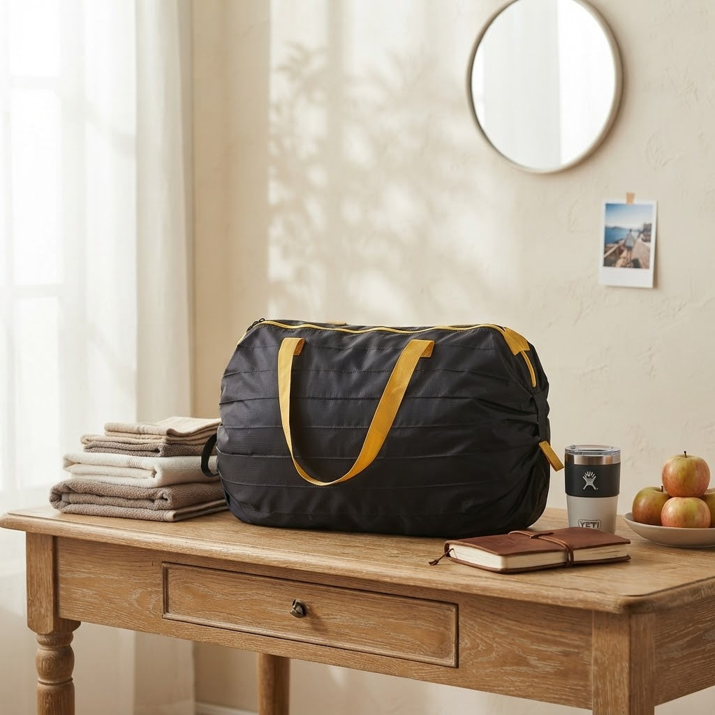 Plain Black (with yellow tote bag)