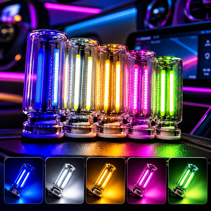 💡Dimmable Car USB Night Light – Touch-Controlled LED Filament Light