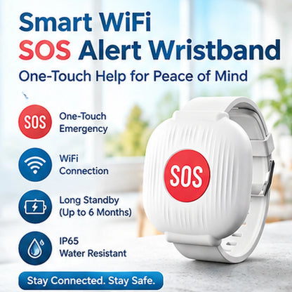 Smart emergency help bracelet for the elderly