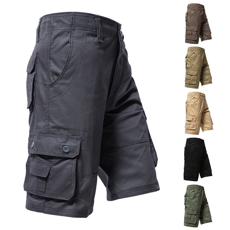 🩳 Men's Outdoor Tactical Cargo Shorts – Multi-Pocket, Durable & Quick-Dry Casual Wear ⛰️