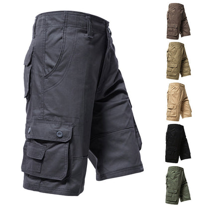🩳 Men's Outdoor Tactical Cargo Shorts – Multi-Pocket, Durable & Quick-Dry Casual Wear ⛰️
